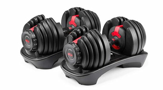 Amazon Basics Rubber Encased Hex Dumbbell Hand Weight